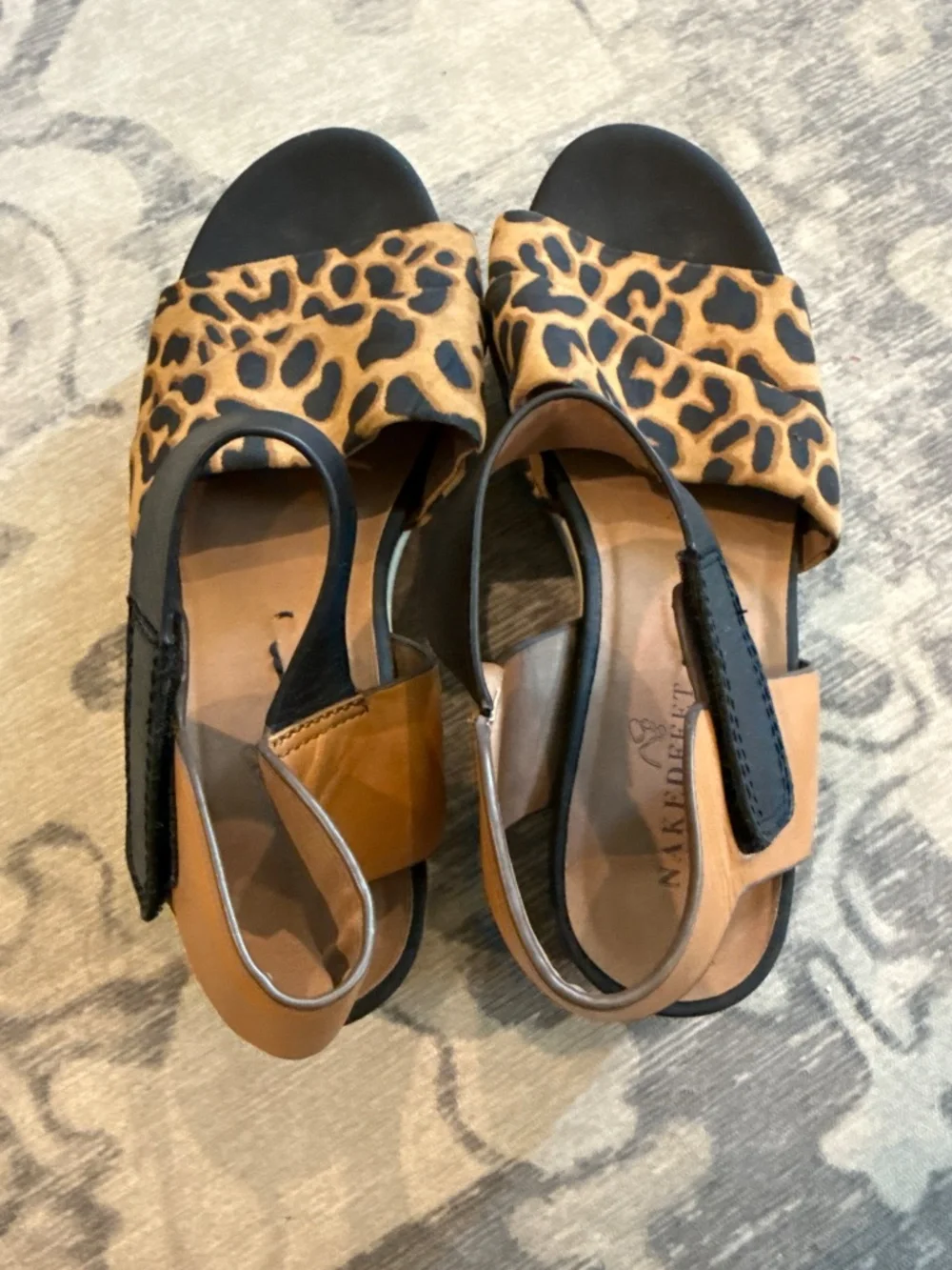 Naked Feet Koda Platform Sandals